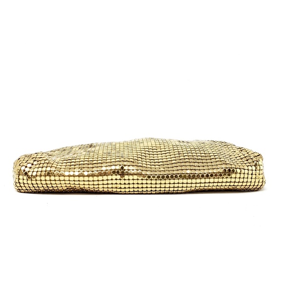 VTG Whiting & Davis Gold Mesh Evening Clutch - Picture 3 of 7